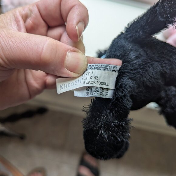 Webkinz - Lil' Kinz Black Poodle - Picture 2 of 2